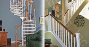 Choosing Between Spiral and Straight Staircases