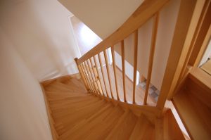 Wooden stairs