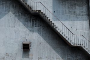 abandoned architecture building
